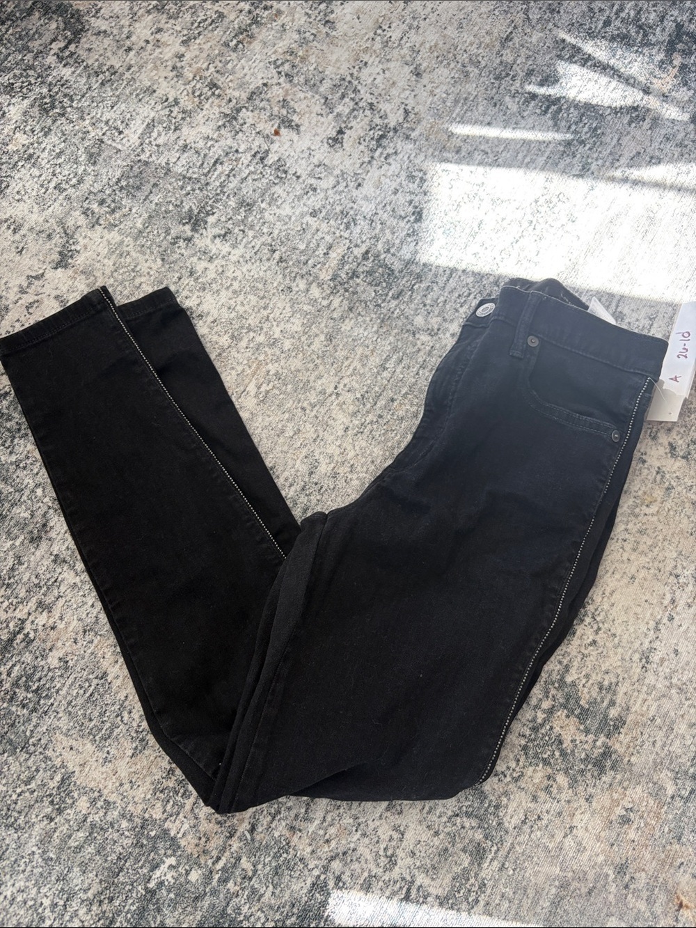 Banana Republic Women’s Black Skinny Jeans — High-Rise Stretch